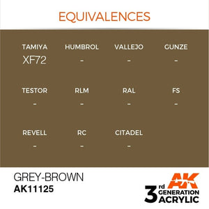 AK Interactive AK11125 GRAY-BROWN – STANDARD 17ml – image 3