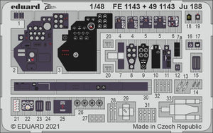 Eduard FE1143 Ju 188 for REVELL 1/48