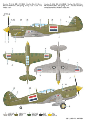 Special Hobby 72374 P-40N Warhawk 1/72 – imagen 9