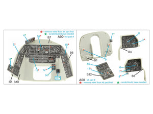 Quinta Studio QDS-35110 Mi-17 3D-Printed coloured Interior on decal paper (Trumpeter) (Small version) 1/35 – immagine 2