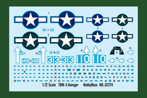 Hobby Boss 87274 TBM-3 Avenger 1/72 – imagen 4