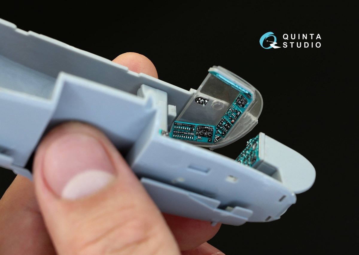 Quinta Studio QD48005 La-5 3D-Printed &amp;amp; coloured Interior on decal paper (for Zvezda kit) 1/48 – immagine 2