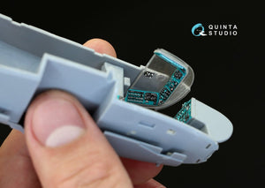 Quinta Studio QD48005 La-5 3D-Printed &amp;amp; coloured Interior on decal paper (for Zvezda kit) 1/48 – immagine 2