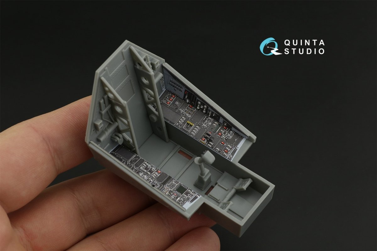 Quinta Studio QD32118 F-117A 3D-Printed &amp;amp; coloured Interior on decal paper (Trumpeter) 1/32 – zdjęcie 4