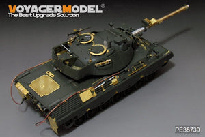 Maquette Voyager PE35739 du char de combat principal allemand Leopard 1A5 version B, incluant le canon (pour MENG TS-015), échelle 1/35 – image 2