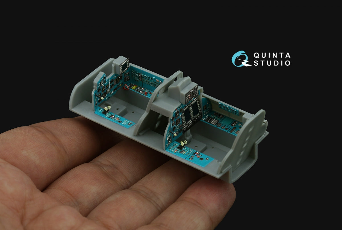 Quinta Studio QD48505 MiG-31BM 3D-Printed &amp;amp; coloured Interior on decal paper (Hobby Boss) 1/48 – imagen 7