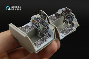 Quinta Studio QD32039 F-4E 3D-Printed &amp;amp; coloured Interior on decal paper (Revell) 1/32 – imagen 6