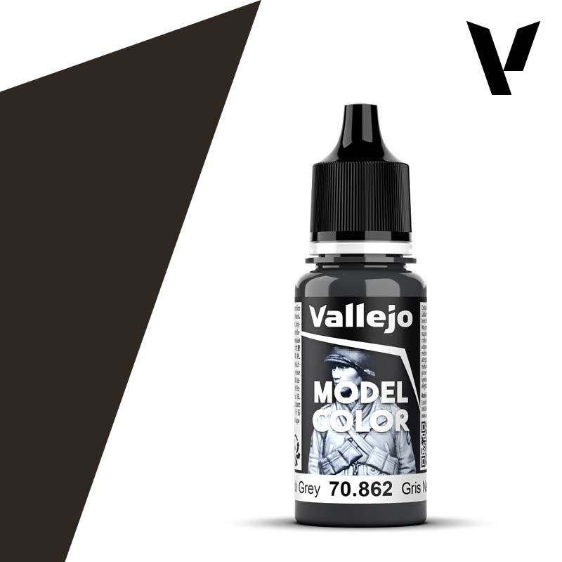 Vallejo 70862 Black Grey 18 ml