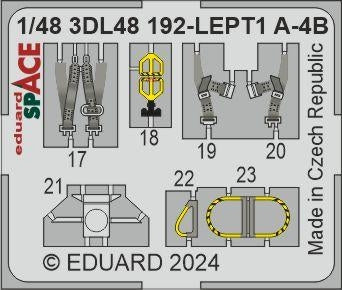 Eduard 3DL48192 A-4B SPACE HOBBY 2000, HASEGAWA 1/48 – immagine 2