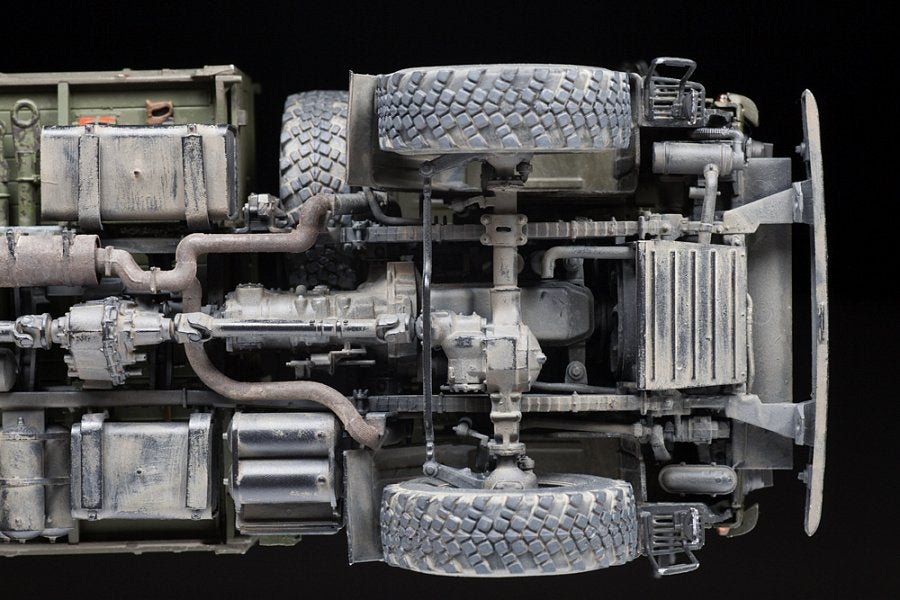 Zvezda 3692 KAMAZ K-4350 ciężarówka wojskowa 1/35 – zdjęcie 6