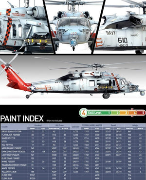 Academy 12120 U.S.Navy MH-60S HSC-9 Tridents 1/35 – Bild 4