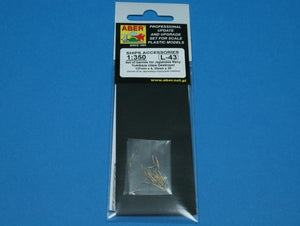 Aber 350L-43 Set of barrels 127mm x 4; 25mm x 30 for Japan Navy Yukikaze class Destroyer 1/350 – image 3