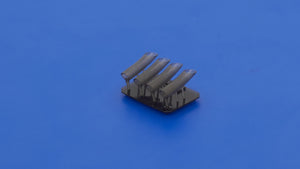 Omask 104820 Hs 129 Exhausts curved (for Hasegawa/Hobby 2000) 3D print 1/48 – imagen 3
