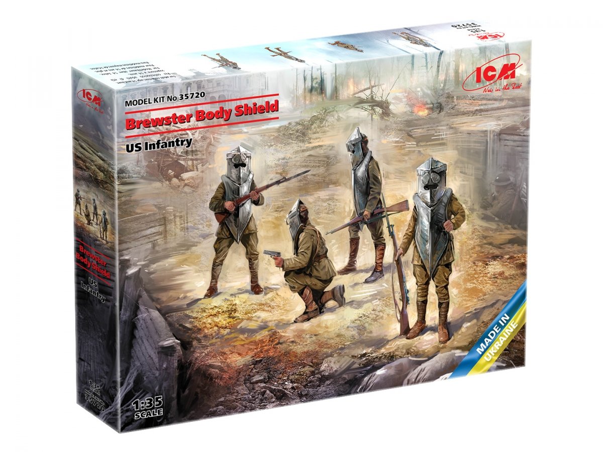 ICM 35720 Brewster Body Shield, US Infantry 1/35 – zdjęcie 2