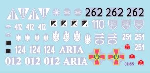 Star Decals 35-C1355 War in Ukraine 3 Ukrainian AFVs 2022 war 1/35 – imagen 3