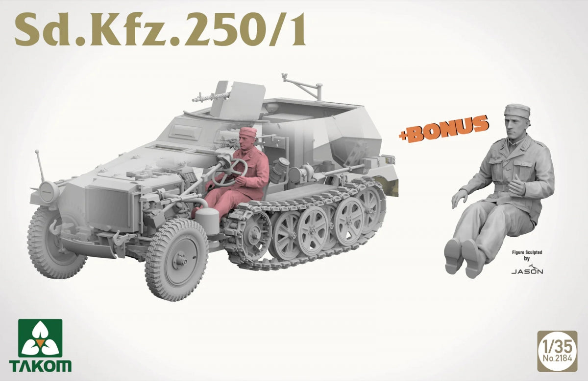 Takom 2184 Sd.Kfz.250/1 1/35 – imagen 3