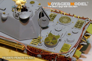 Voyager Model PE35870 WWII German Panther II Prototype Design Plan basic for AMUSING HOBBY 1/35 – zdjęcie 7