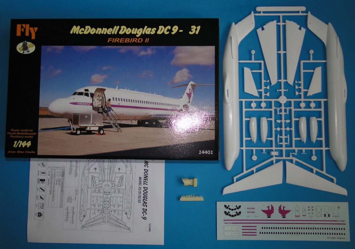 Fly 14401 McDonnell Douglas DC-9-31 Firebird II 1/144 – imagen 2