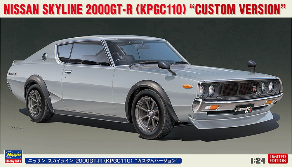 Hasegawa 20669 NISSAN SKYLINE 2000GT-R (KPGC110) CUSTOM VERSION 1/24 – zdjęcie 2