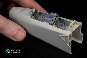 Intérieur imprimé en 3D et coloré sur papier décalcomanie (Revell) pour le Tornado GR.1 de Quinta Studio QD+48261 (avec pièces en résine imprimées en 3D) à l&amp;#39;échelle 1/48. – image 13