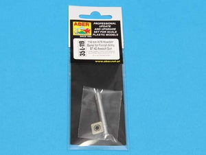 Aber 35L-119 114mm H/18 Howitzer barrel for Finnish Army BT-42 Assault Gun Tamiya 1/35 – immagine 4