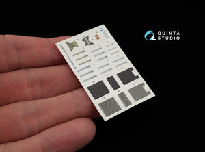 Quinta Studio QD48039 F-15C 3D-Printed &amp;amp; coloured Interior on decal paper (for GWH kit) 1/48 – imagen 7