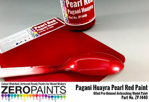 Zero Paints ZP-1440 Pagani Huayra Pearl Red Paint 60ml – immagine 2