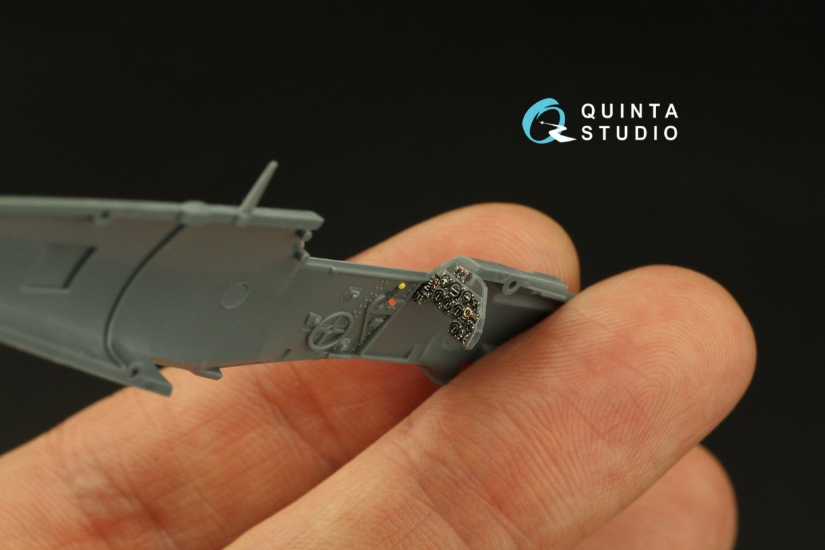 Quinta Studio QD72063 Avia S-199 3D-Printed &amp;amp; coloured Interior on decal paper (Eduard) 1/72 – immagine 8