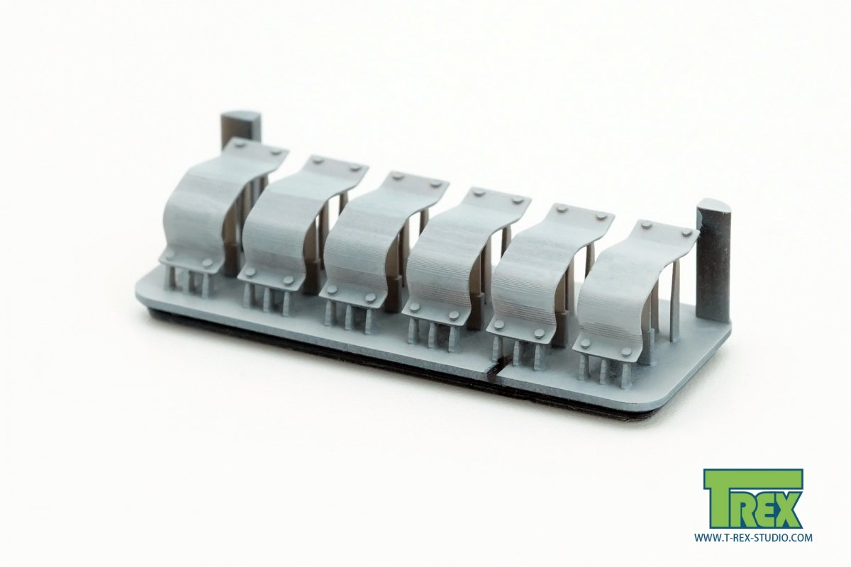 T-Rex Studio TR48004 Track Skids Set (Early Version) for M4 Family 1/48 – imagen 2