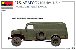 MiniArt 35405 U.S. ARMY G7105 4х4 1,5 t PANEL DELIVERY TRUCK 1/35 – imagen 7