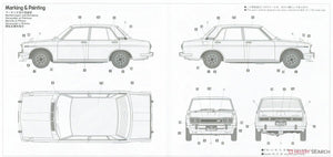 Hasegawa 20468 Datsun Bluebird 1600 SSS w/Chin Spoiler 1/24 – Bild 7