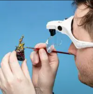 Lightcraft LC1780USB Magnifier Spectacles Headband / Szkło powiększające, okulary i opaska, 1x, 1.5x, 2x, 2.5x 3.5x – imagen 5