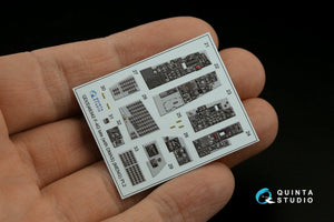 Quinta Studio QD+48342 F-4G late 3D-Printed &amp;amp; coloured Interior on decal paper (Meng) (with 3D-printed resin parts) 1/48 – imagen 5