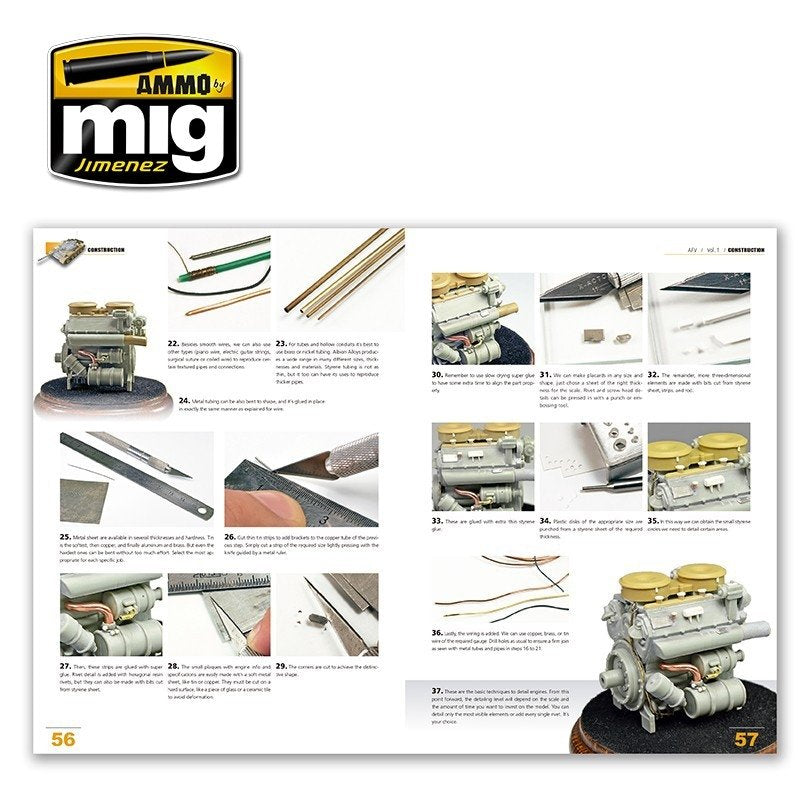 AMMO of Mig Jimenez 6150 ENCYCLOPEDIA OF ARMOUR MODELLING TECHNIQUES VOL. 1 – CONSTRUCTION (English) – Bild 2