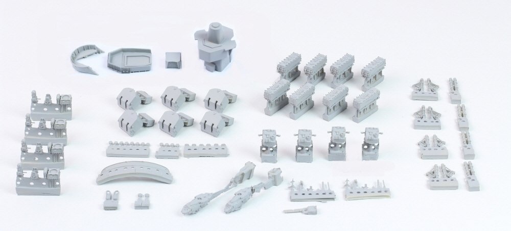 Pontos 35007F1 USS BB-61 Iowa 1984 Detail Up Set 1/350 – Bild 7