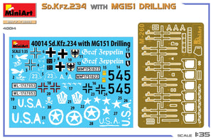 MiniArt 40014 Sd.Kfz.234 AVEC PERÇAGE MG151 1/35 – image 2