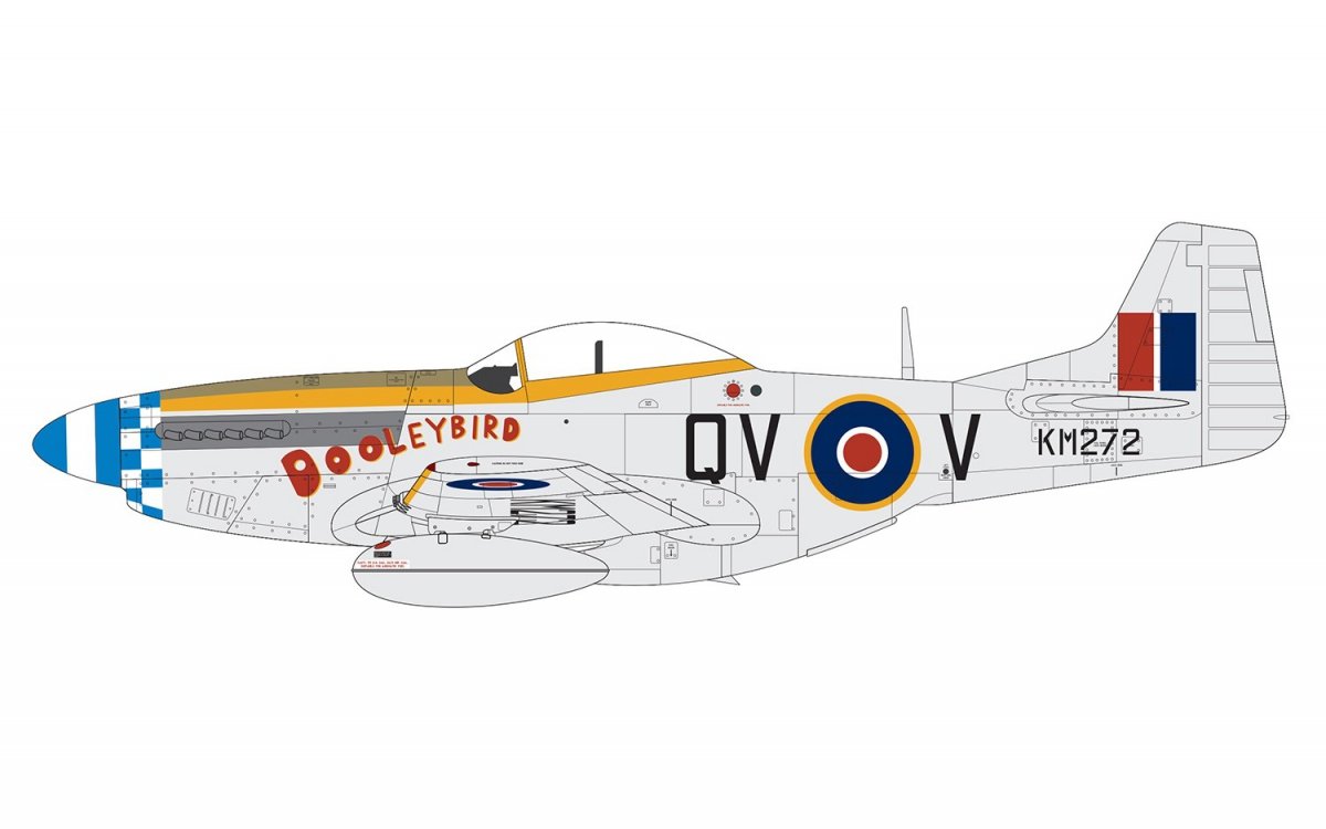 Airfix 05137 North American Mustang Mk.IV™ 1/48 – Bild 3