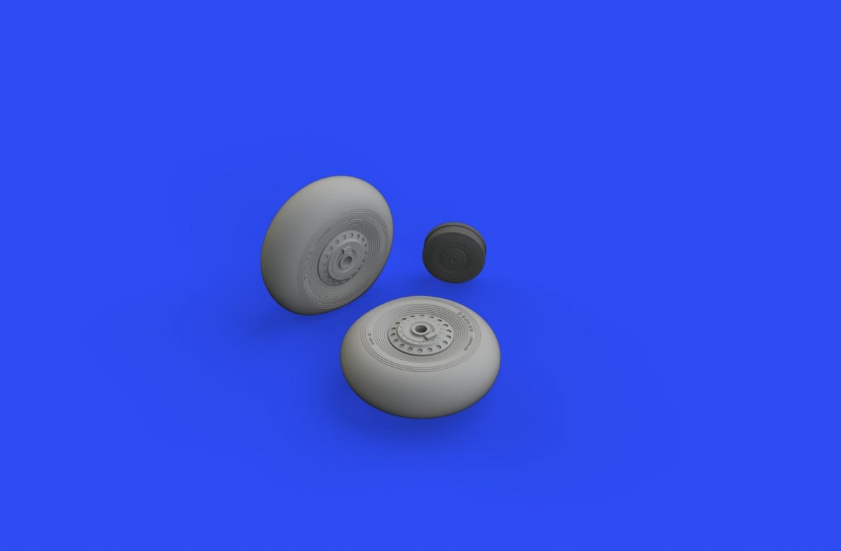 Eduard 648656 Lancaster B Mk.I wheels HKM 1/48 – image 3