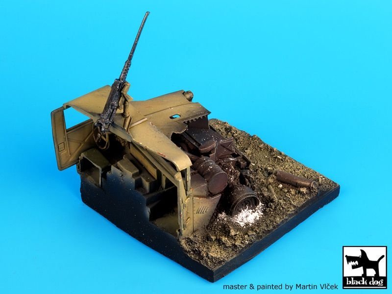Black Dog D35018 Destroyed Humvee base 1/35 – zdjęcie 3