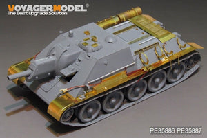 Voyager Model PE35886 WWII Russia SU-122 Basic For MINIART 1/35 – imagen 2