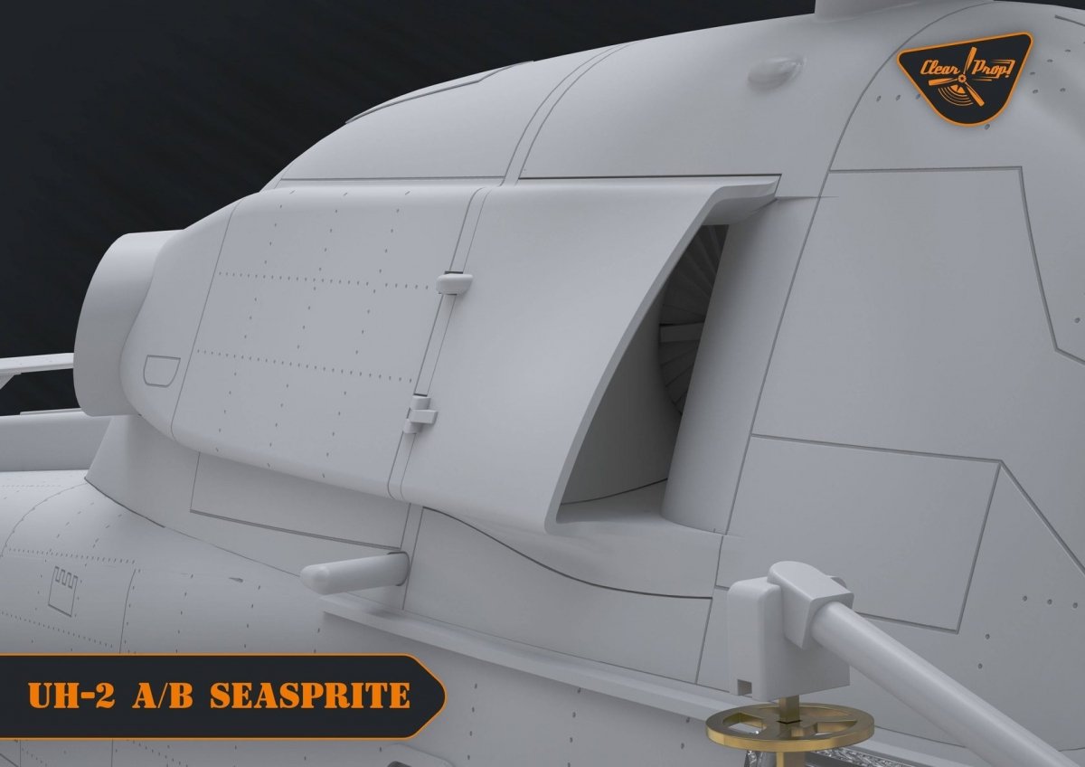 Clear Prop! CP72002 UH-2 A/B Seasprite ADVANCED KIT 1/72 – image 15