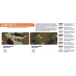 Hataka HTK-CS99 US Army paint set (MASSTER &amp;amp; DUALTEX) (8x17ml) – Bild 3