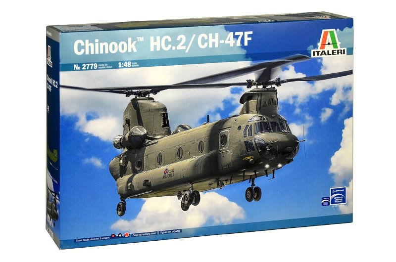 Italeri 2779 CHINOOK HC.2 CH-47F 1/48
