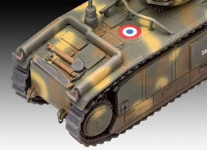 Revell 03278 Char. B.1 bis - Renault FT.17 1/76 – imagen 4