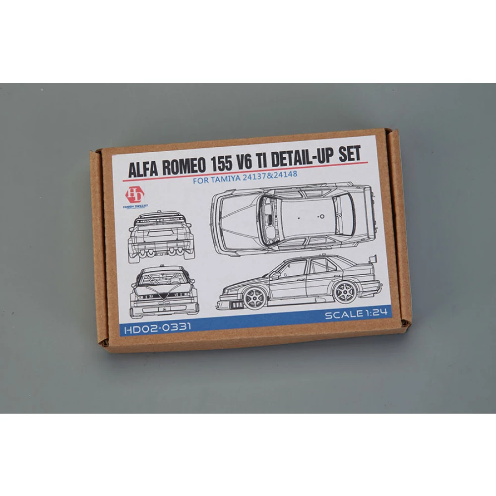 Hobby Design HD02-0331 Alfa Romeo 155 V6 TI Detail-up Set for Tamiya 24137 &amp; 24148 kits 1/24