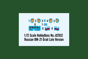 Hobby Boss 82932 Russian BM-21 &amp;quot;Hail&amp;quot; self-propelled rocket launcher late model 1/72 – image 4