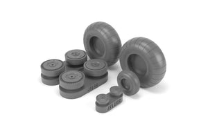 Armory Models AW48203 Junkers Ju 188 wheels w/ weighted tires 1/48 – zdjęcie 2