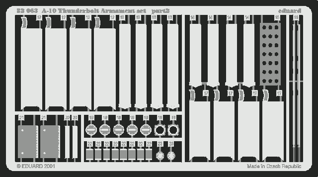 Armement Eduard 32063 A-10 1/32 TRUMPETER – image 2
