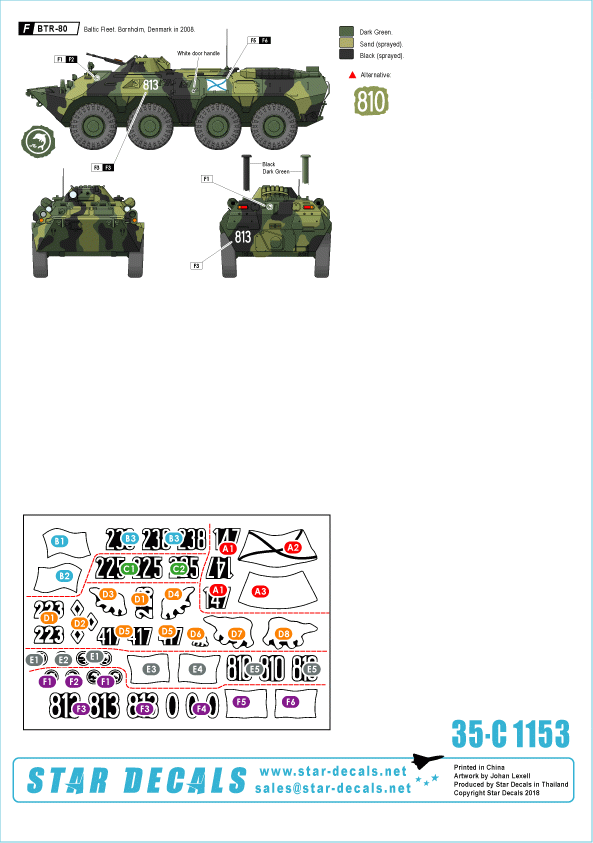 Star Decals 35-C1153 Naval Infantry 5 1/35 – immagine 2