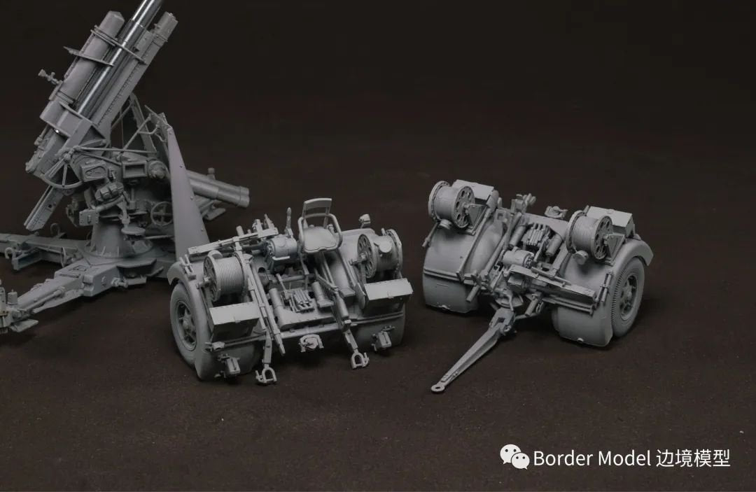 Border Model BT-013 German 88mm Gun Flak36 w/6 anti-aircraft artillery crew members 1/35 – Bild 2